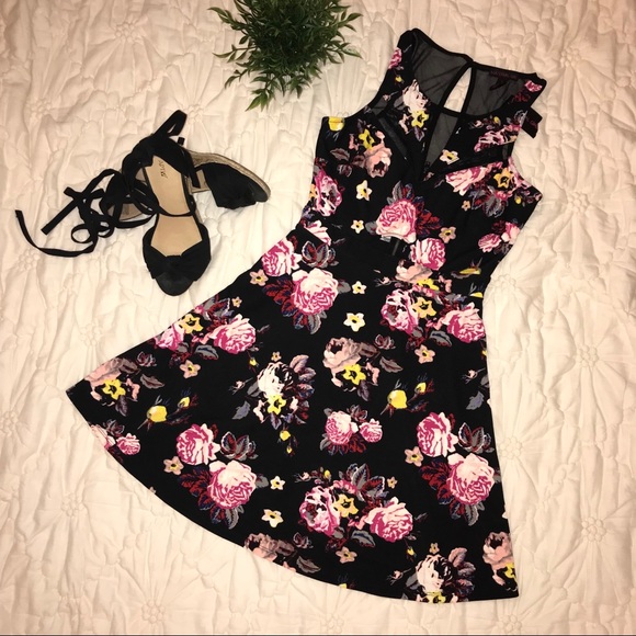 material girl floral dress